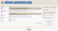 Desktop Screenshot of excelgrader.com